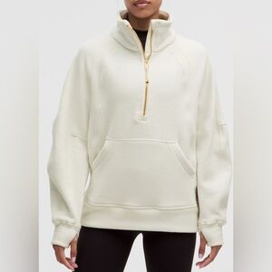 NWT Lululemon Scuba Tumbled Fleece Funnel-Neck Half Zip